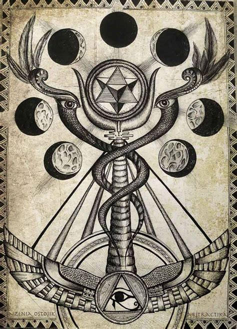 Occult moon aspects